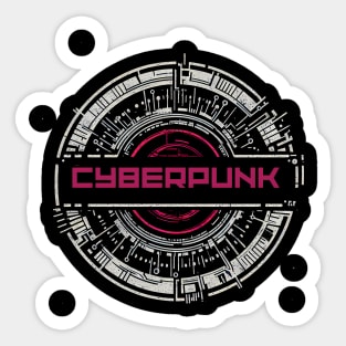 Cyberpunk Logo Sticker